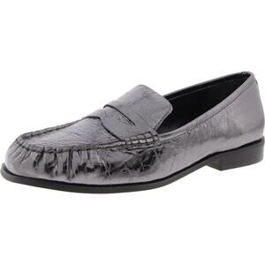 Michael Michael Kors Carlson Penny Loafer Slip On Size US 11M Gunmetal Grey